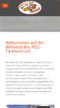 Mobile Screenshot of mcc-tuerkheim.de